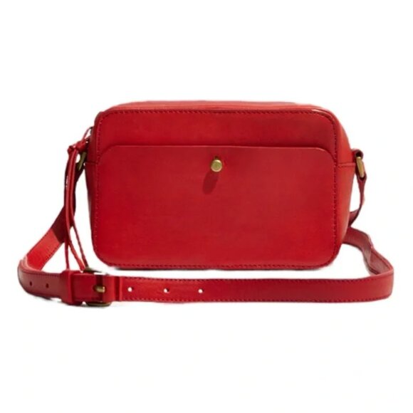 Madewell Leather Crossbody Camera Transport Bag - Picture 1 of 8